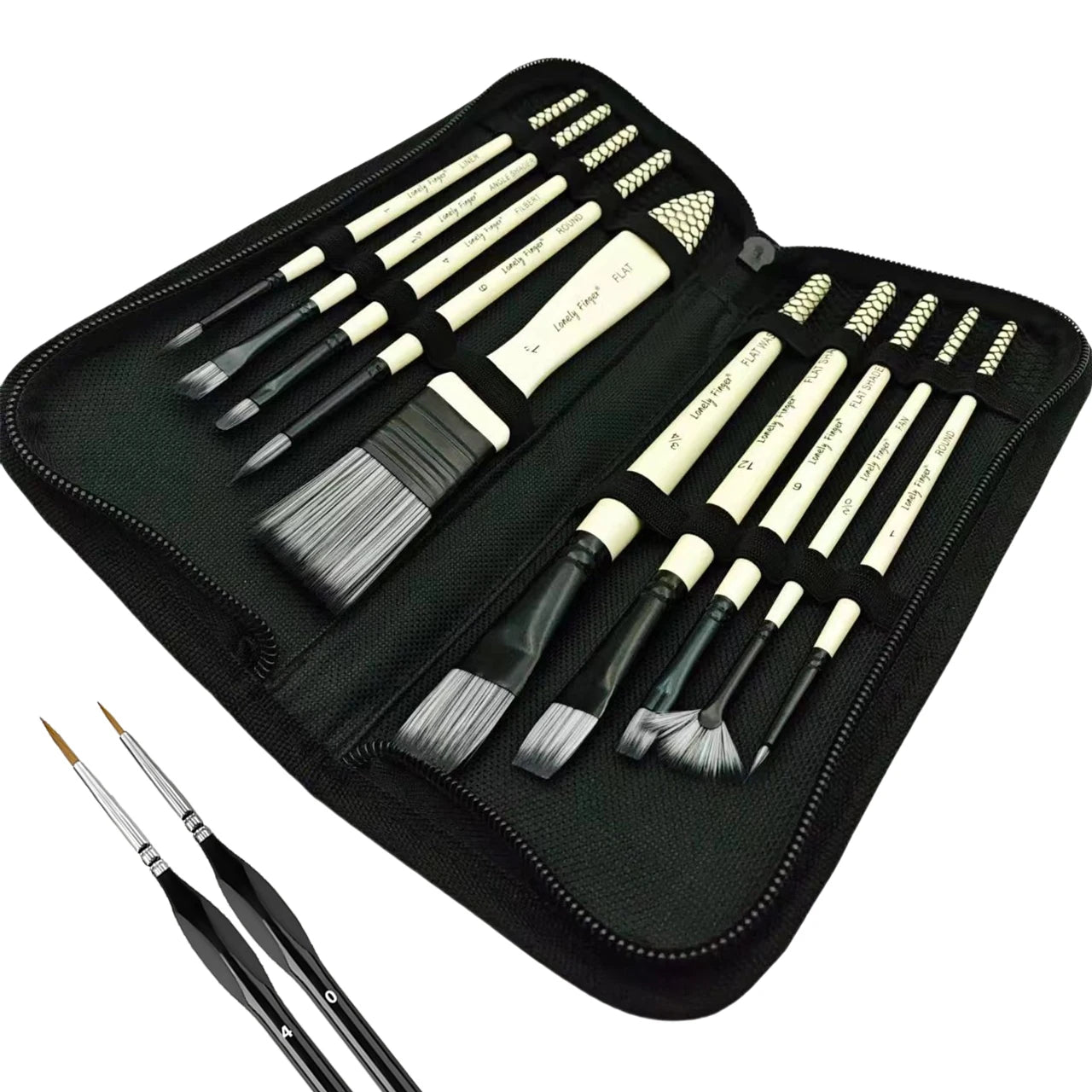 12pcs Artist Paint Brush Set